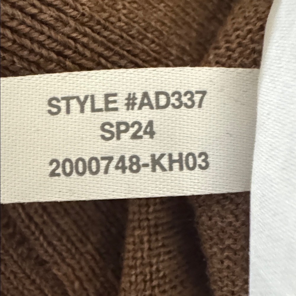 J. Crew Men's brown V-Neck Merino Wool Sweater size Large - Picture 6 of 6